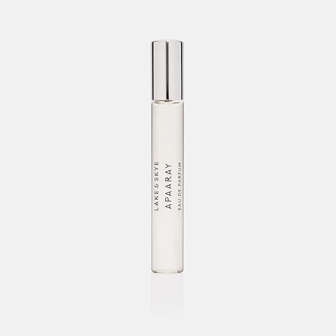 Lake & Skye Apaaray Eau de Parfum Travel Spray, Long Lasting, 0.5 fl oz (15ml) - Amber, Warm Fig, Sandalwood, Floral, Vegan, Paraben-Free, Cruelty-Free