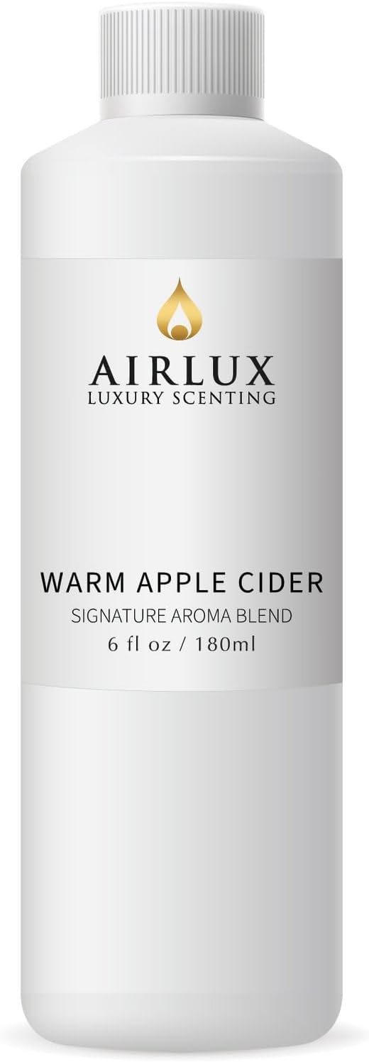 Signature Aroma Oil No. 16 Warm Apple Cider – Aroma Oil for Cold Air & Waterless Diffusers and DIY Crafts – 6.1 fl oz Eco Refill Bottle