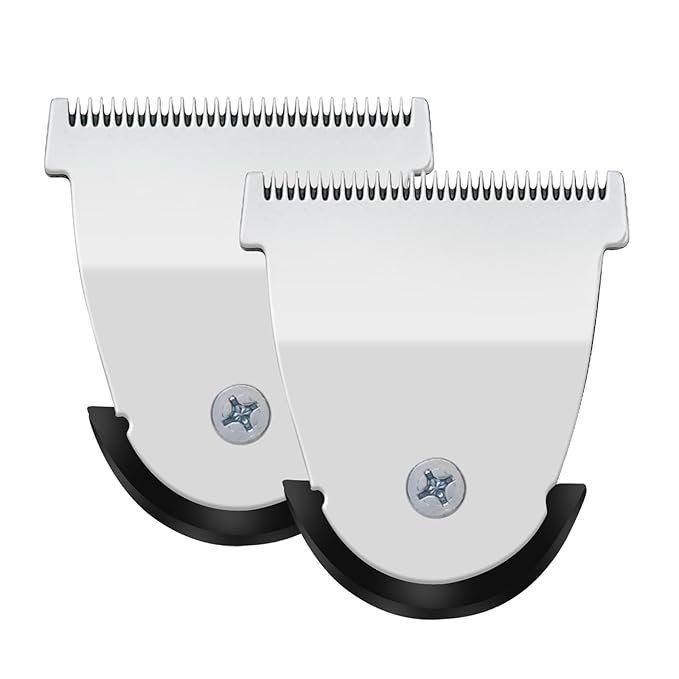 2 Pcs Professional Mag Timmer Clipper Replacement Blades #2111 Blade Compatible with Wahl Mag Trimmers 8841/8143 /8700- Fits Professional Barbers and Stylists
