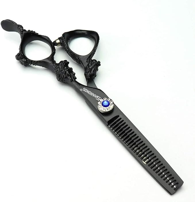 6/7/9-inch professional hair clipper set, stainless steel sharp hair clippers, hairdresser specific scissor (6 inch 2pc)