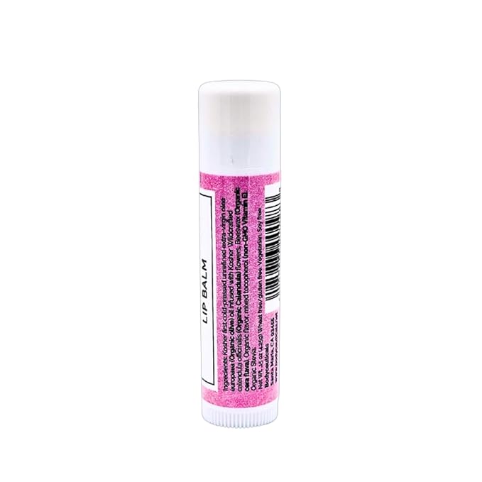 2 Pack Organic Calendula + Raspberry Lip Balm