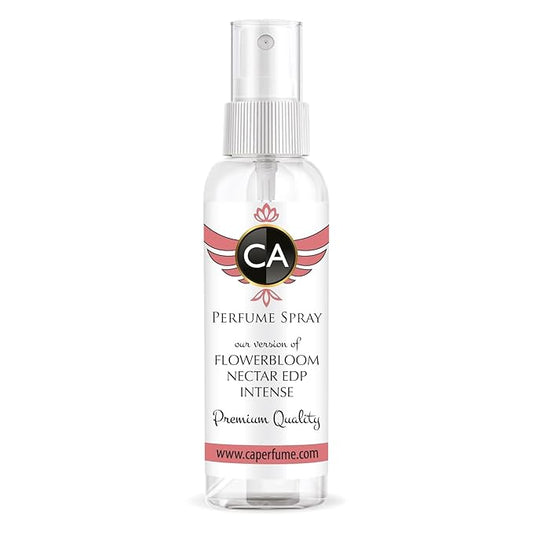CA Perfume Eco Refill Impression of Flowerbloom Nectar Intense For Women Eau de Parfum Spray Atomizer Bottle 2 Fl Oz/60ml-X1