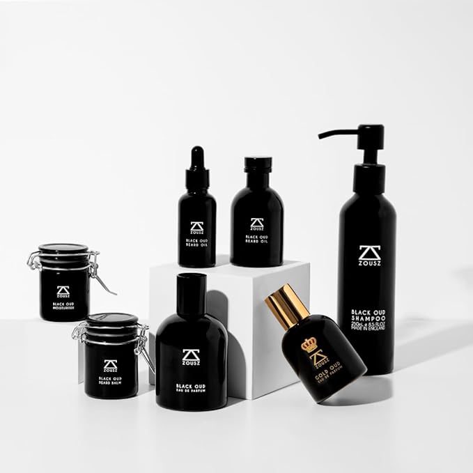 ZOUSZ Black Oud Eau De Parfum - Luxury Oud Perfume for Men with Black Oud Wood Oil - Oud Fragrance with Sandalwood, Cedarwood & Patchouli Scent Gift for Men