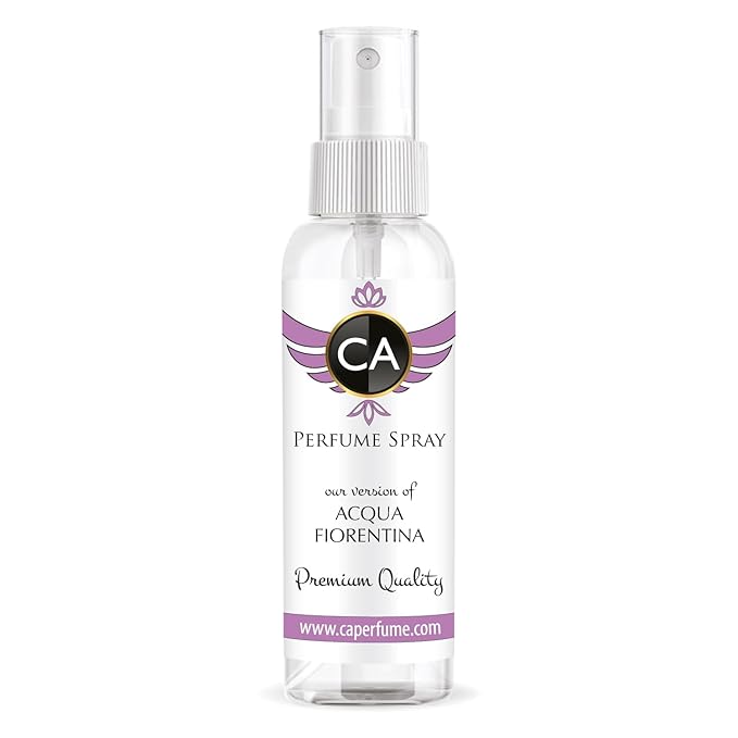 CA Perfume Eco Refill Impression of Acqua Fiorentina For Women Eau de Parfum Spray Atomizer Bottle 2 Fl Oz/60ml-X1