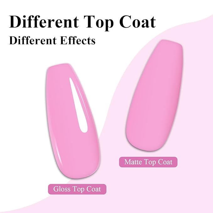 Imtiti Baby Pink Gel Nail Polish, 1Pcs Pink Soak Off UV LED Gel Polish, Long Lasting, Nail Art Manicure Salon DIY at Home for Spring and Summer (0.34 Fl Oz-989)