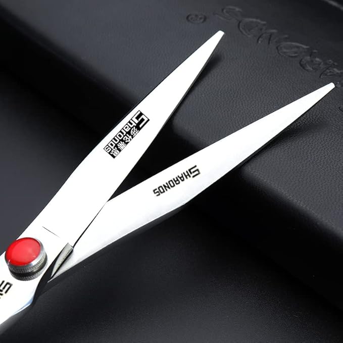 7" 7.5" 8"9" Professional Hairdressing Scissors Barber Salon Hair Cutting Dragon Shears (Large). (7.5 inch)