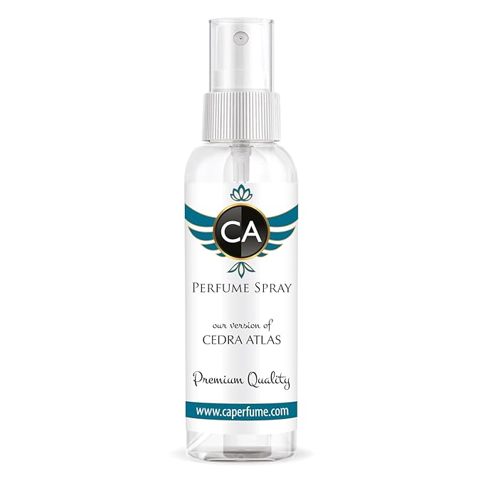 CA Perfume Eco Refill Impression of Cedre Atlas For Women & Men Eau de Parfum Spray Atomizer Bottle 2 Fl Oz/60ml-X1