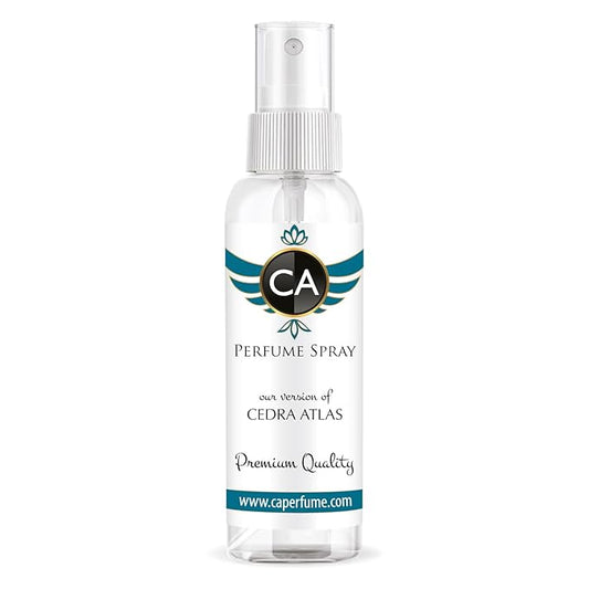 CA Perfume Eco Refill Impression of Cedre Atlas For Women & Men Eau de Parfum Spray Atomizer Bottle 2 Fl Oz/60ml-X1