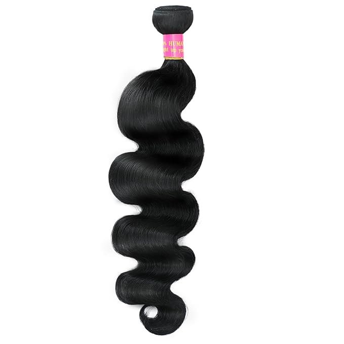 12A 30 Inch Human Hair Bundles 100% Unprocessed Brazilian Virgin Hair Body Wave Quick Weave Wavy Human Hair Bundles for Black Women Natural Color