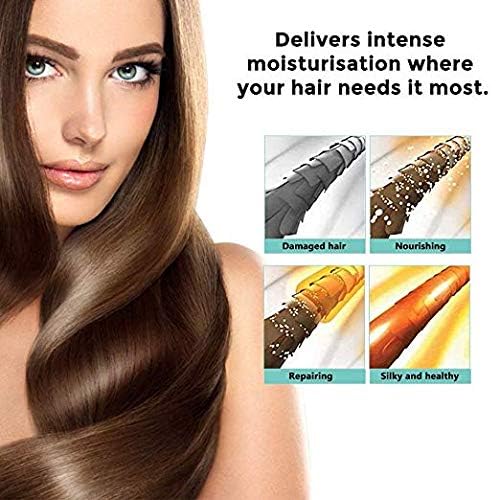 Omaky 120ml Magical Hair Treatment Mask 5 Seconds Repairs Damage Hair Advanced Molecular Hair deep Conditioner Roots Treatment Return Bouncy Restore Elasticity Hair Care Essence