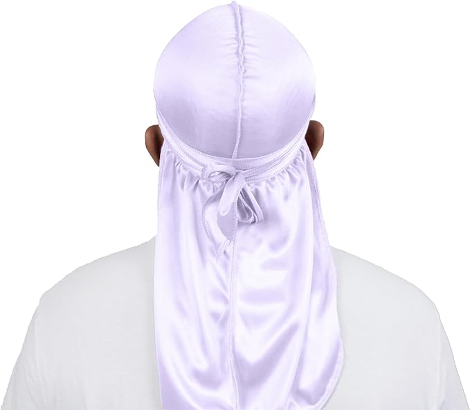 ForceWave Silky Durag for Men Wave Cap Satin Dorag for Men Women 360 Wave