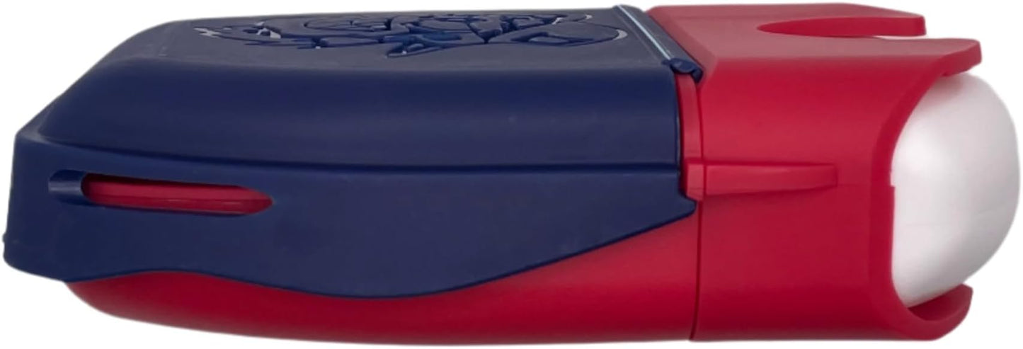 Self-Cleaning Mouthguard and Retainer Case with Cleaning Solution - Storage for, Night Guards, Aligners, Mouthguards – Compatible with Retainer Cleaner Tablets, and Foam