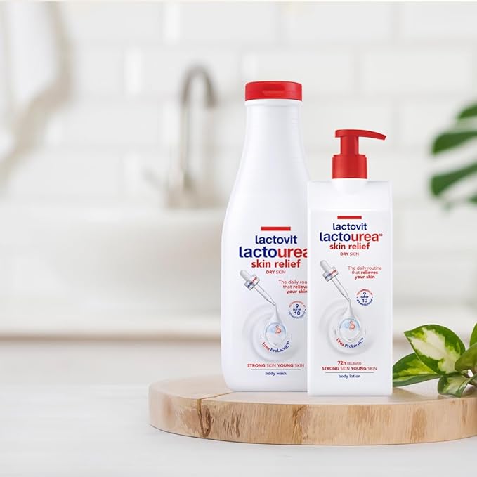 Lactovit | Lactourea Body Lotion | Hydrating Moisturiser for Dry Skin | With Urea ProLactiC10 Complex, Lactic Acid & Pure Urea | Soft & Youthful Skin | Dermatologist Recommended | 1000 ml