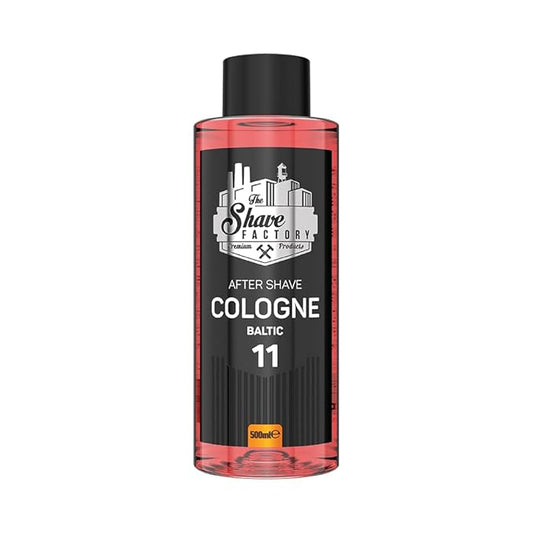 the shave factory After Shave Cologne Series - Cologne for Men, Aftershave for Men, Refreshes and Relieves Face and Skin (11 Baltic)