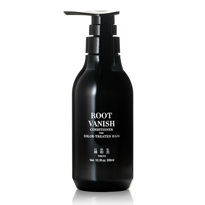 KIWABI Root Vanish Hair Conditioner for Women – Conditioner for Color Treated Hair – UV Protection & Anti-Fade Formula – Hydrating & Strengthening – Sulfate-Free and Fragrance-Free