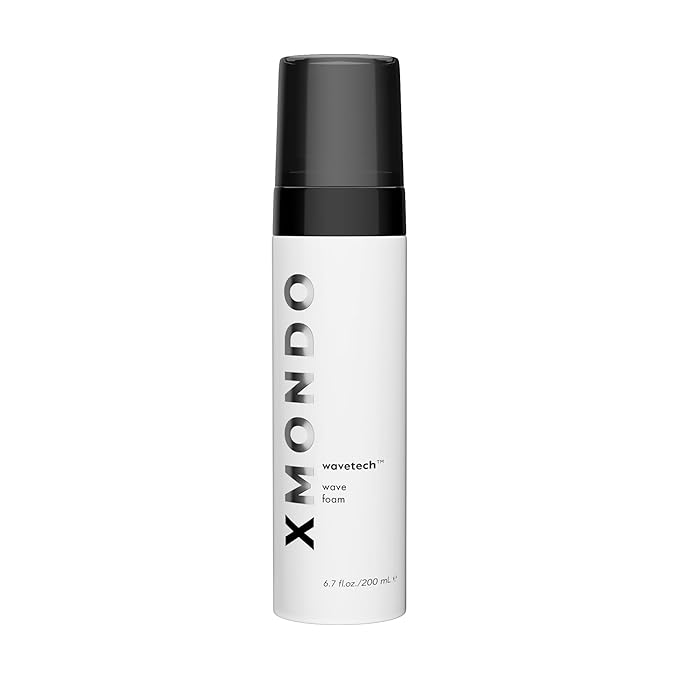 XMONDO Hair Wave Bundle | Vegan Formulas with Waveflex Technology, Deep Hydration & Frizz Control, Foam (6.7 Fl Oz), Hydrating Cream (5 Fl Oz), Revival Mist (8 Fl Oz), 3pc Set