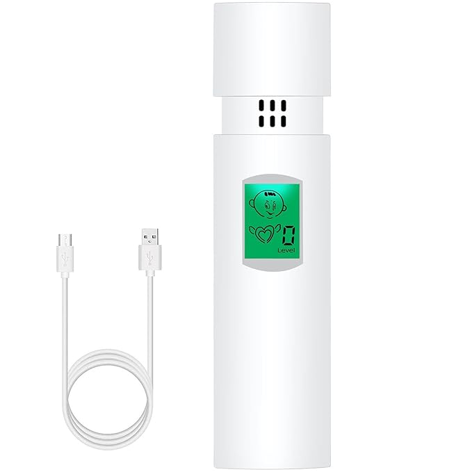 Bad Breath Freshening Tester Portable Oral Breath Monitor, Professional Rechargeable Odor Breath Detector for Personal Oral Cavity Testing – Odor & Bad Breathe Tester