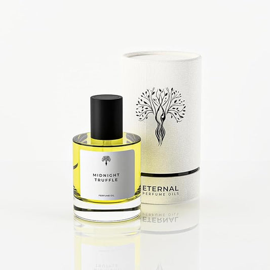 Eternal Midnight Truffle Perfume Oil for Women & Men- Eau De Perfum - Unisex Concentrated Perfume insp by TF Black Orchid- Alcohol Free Scent - Long Lasting DesignerScent 30ml