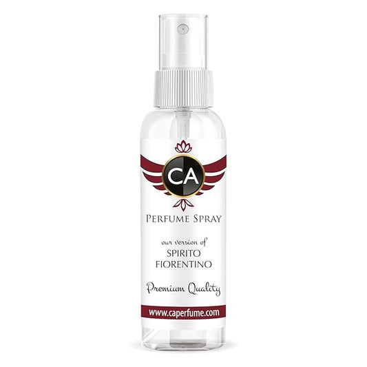 CA Perfume Eco Refill Impression of Spirito Fiorentino For Women & Men Eau de Parfum Spray Atomizer Bottle 2 Fl Oz/60ml-X1