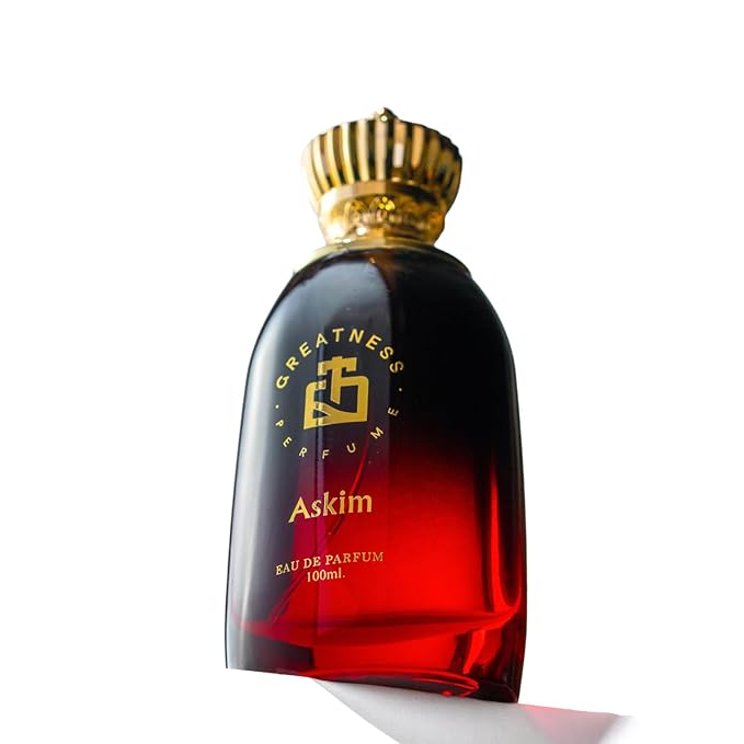 Greatness Askim Eau de Parfum – Long-Lasting Unisex Perfume for Men & Women with Raspberry, Iris, Amber & Leather – Elegant Packaging – 100 ml