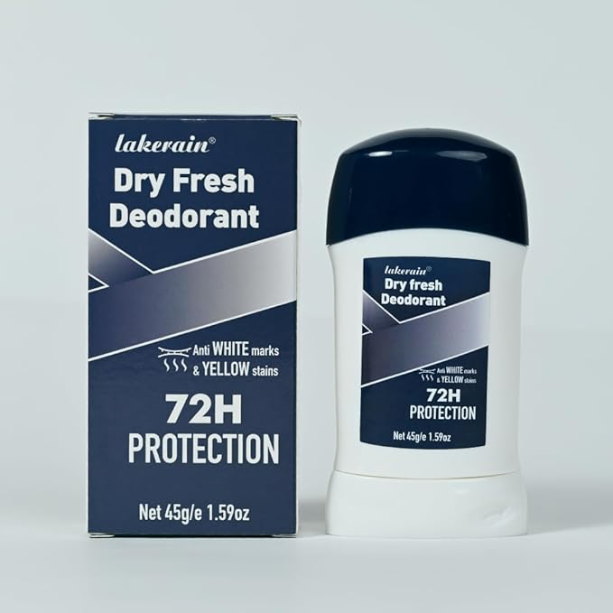 Men's Antiperspirant Deodorant,2 Pack Aluminum Free Deodorant Stick for Men,72 Hours Odor Control Full Body Deodorant Sticks for Men,1.6Fl OZ,Woody and Musk Scents