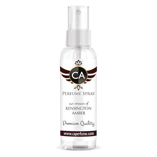 CA Perfume Eco Refill Impression of Kensington Amber For Women & Men Eau de Parfum Spray Atomizer Bottle 2 Fl Oz/60ml-X1