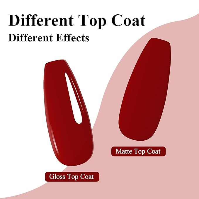 Imtiti Ruby Red Gel Nail Polish, 1Pcs Wine Red Gel Polish Soak Off UV LED Gel Polish, Long Lasting, Nail Art Manicure Salon DIY at Home for Autumn and Winter (0.34 Fl Oz-1905)