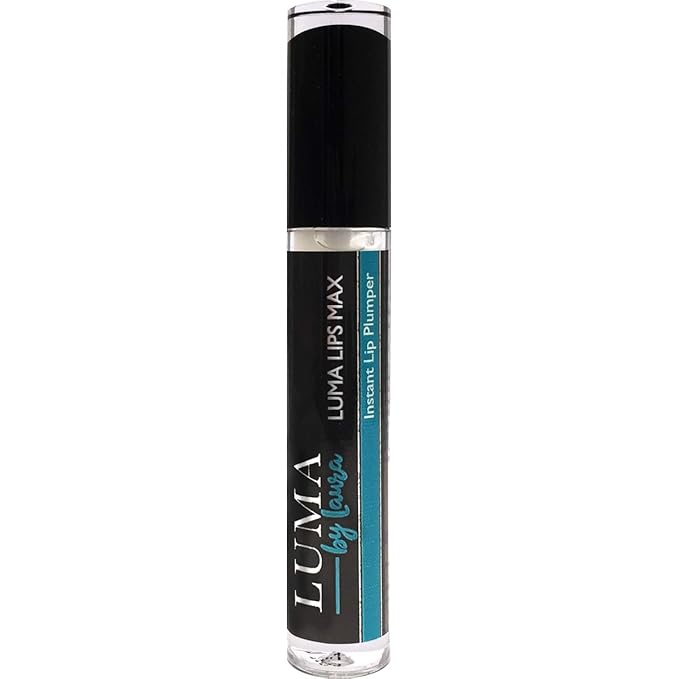 Moisturizing Lip Plumper Gloss for Aging and Thinning Puckers - Pout Enhancer Lip Care Products with Peptide, Vitamin E and Hyaluronic Acid - Plumping Lip Gloss - Clear and Glossy