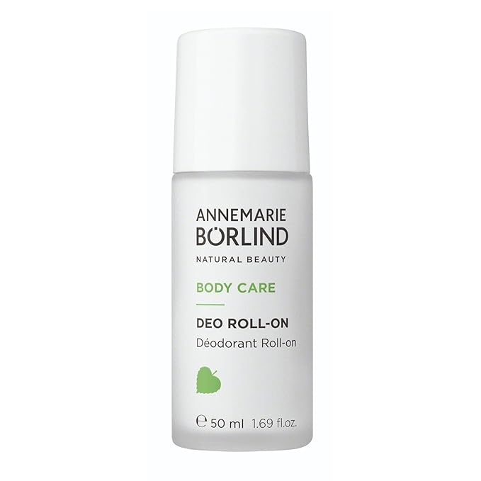 ANNEMARIE BÖRLIND - BODY CARE Deo Roll-On, refreshing, regulating & nourishing skin care, with organic bamboo extract & Aloe Vera, vegan, No aluminum salts, 1.01 Fl. Oz.