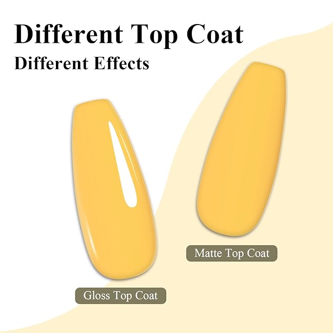 Imtiti Gel Nail Polish, 1Pcs Candy Yellow Soak Off UV LED Gel Polish, Long Lasting, Nail Art Manicure Salon DIY at Home for Spring and Summer (0.34 Fl Oz-964)