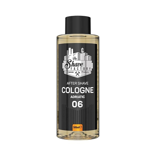 the shave factory After Shave Cologne Series - Cologne for Men, Aftershave for Men, Refreshes and Relieves Face and Skin (06 Adriatic)