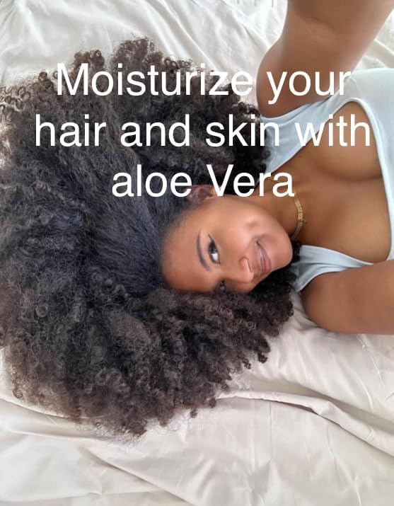 Aloe Vera Gel 100% Pure Natural (Unprocessed) Organic, no additives, Chemicals, thickeners or Water Added. Just Pure Aloe Vera (8 oz)