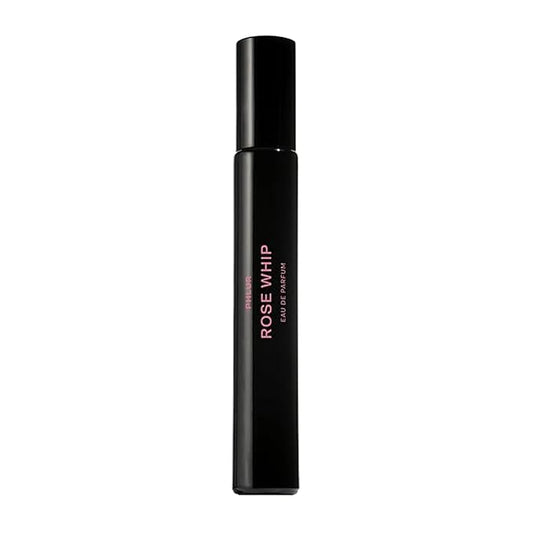 PHLUR Rose Whip Eau de Parfum - Travel Size Perfume - Woody Floral Perfume with Rose, Black Currant, Pink Pepper, Nutmeg, Cashmere Wood & Musk (9.5mL)