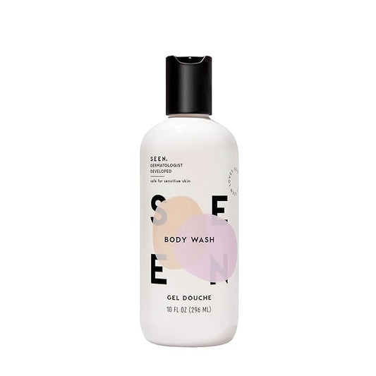 SEEN Body Wash -Scented- Non-Comedogenic & Non-Irritating Body Wash- Dermatologist-Developed - Safe for Sensitive & Acne Prone Skin