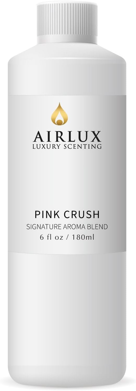 Signature Aroma Oil No. 39 Pink Crush – Passionfruit, Grapefruit, Pineapple – Aroma Oil for Cold Air & Waterless Diffusers and DIY Crafts – 180 mL, 6.1 fl oz Eco Refill Bottle