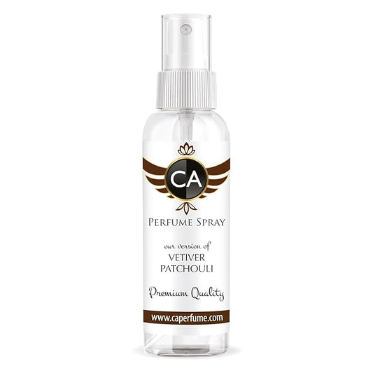 CA Perfume Eco Refill Impression of Vetiver Patchouli For Women & Men Eau de Parfum Spray Atomizer Bottle 2 Fl Oz/60ml-X1