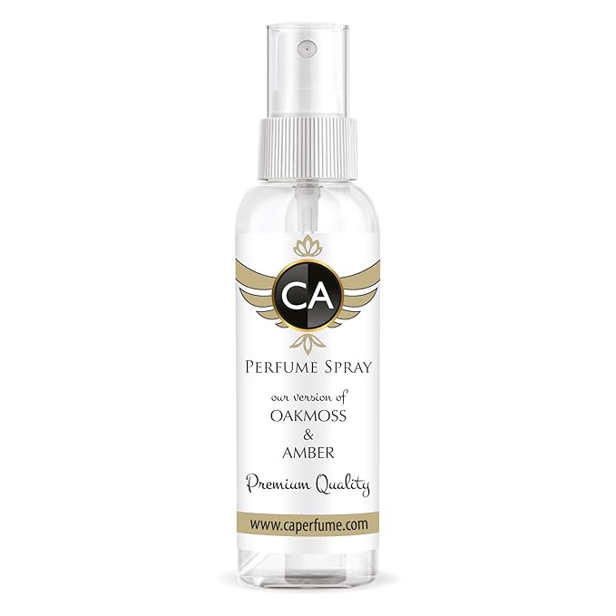 CA Perfume Eco Refill Impression of Oakmoss & Amber For Women & Men Eau de Parfum Spray Atomizer Bottle 2 Fl Oz/60ml-X1