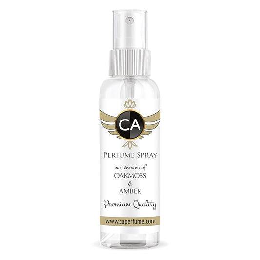 CA Perfume Eco Refill Impression of Oakmoss & Amber For Women & Men Eau de Parfum Spray Atomizer Bottle 2 Fl Oz/60ml-X1