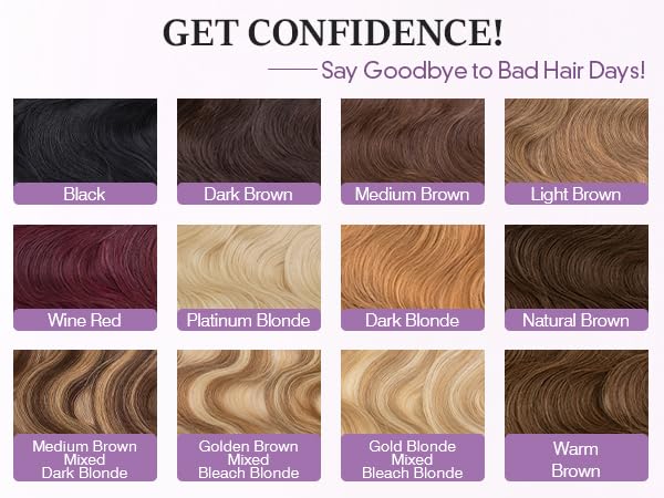 Halo Hair Extensions Real Human Hair,Halo Hair Extension 100% Human Hair,Wire Hair Extensions,Wavy Warm Brown 12inch/55g