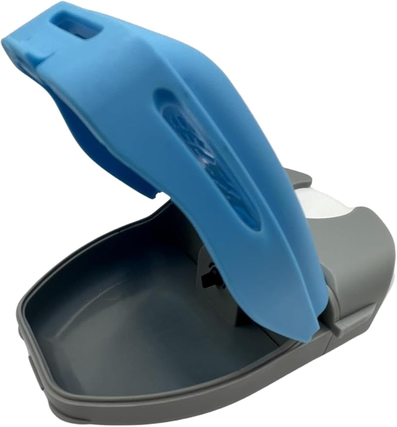 Self-Cleaning Mouthguard and Retainer Case with Cleaning Solution - Storage for, Night Guards, Aligners, Mouthguards – Compatible with Retainer Cleaner Tablets, and Foam