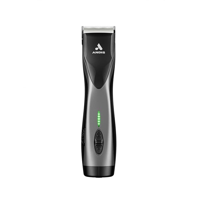 Andis 79160 Supra ZR II Cordless Rechargeable Hair Clipper, Detachable Blade Clipper, Lithium-Ion Powerful Battery, Black