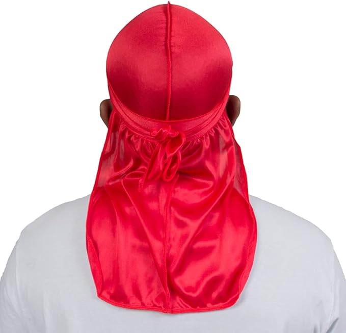 ForceWave Silky Durag for Men Wave Cap Satin Dorag for Men Women 360 Wave