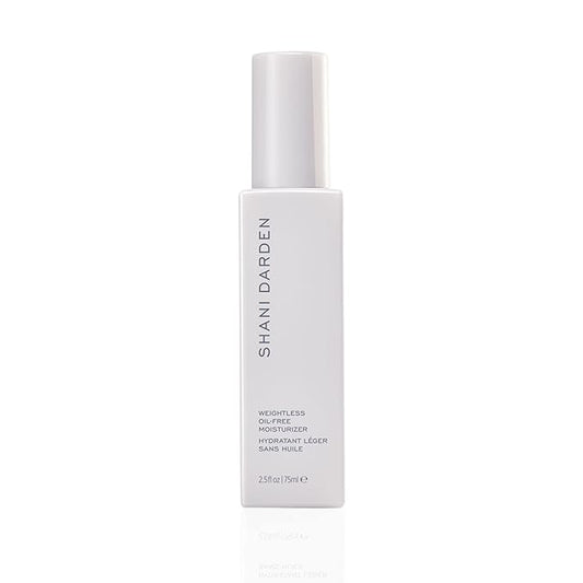 SHANI DARDEN SKIN CARE Weightless Oil-Free Moisturizer, Lightweight Moisturizer With Hyaluronic Acid Helps Hydrate Skin Without Clogging Pores, 2.54 fl oz