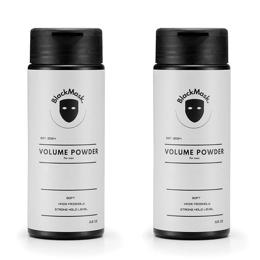 Texture Powder for Men, Easy to Apply - Instantly Adds Texture & Volume, All-Natural Ingredients, Strong Hold, Hair Powder for Men (Pack of 2)