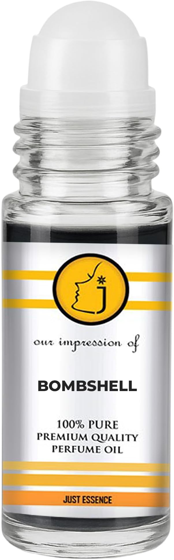 Bombshell Fregrance Perfume Oil from France | Roll On | Premium Quality Concentrated Fragrance | Pure Perfume & Cologne Oil for Personal Body Use | 1 Fl Oz