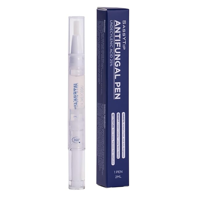 Fungal Nail Pen, Extra Strength Toenail Repair Pen for Discolored & Brittle Nails, Fast-Acting Plant-Based Formula with Easy Application, Nail Repair Pen for Toenail & Fingernail Care (1pc)