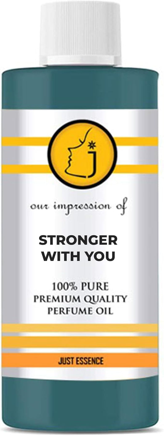 Stronger with You Fregrance Perfume Oil from France | Premium Quality Concentrated Fragrance | Pure Perfume & Cologne Oil for Personal Body Use | 2 Fl Oz