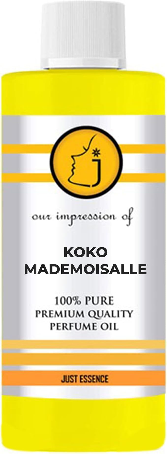 Koko Mademoisalle Fregrance Perfume Oil from France | Premium Quality Concentrated Fragrance | Pure Perfume & Cologne Oil for Personal Body Use | 4 Fl Oz