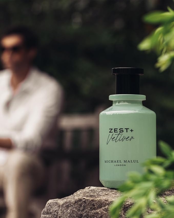 Michael Malul Zest + Vetiver Eau de Parfum for Men - 100ml | 3.4oz