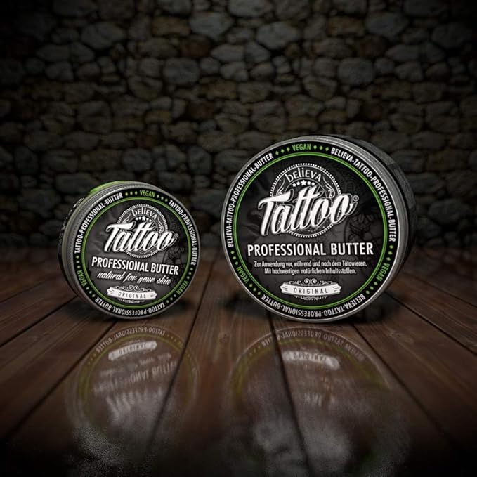 Aftercare Butter – Vegan Tattoo Care Balm for Moisturized & Nourished Skin – 8.45 oz